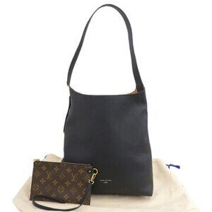 Louis Vuitton Lowkey Hobo Shoulder Bag Leather Noir Black